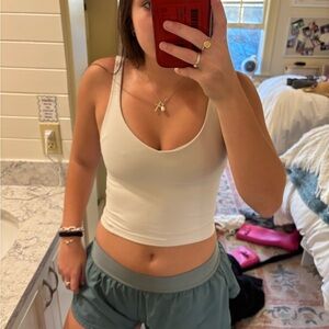 White Lululemon Align Tank